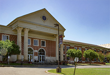  Front view of Franklin High School.
